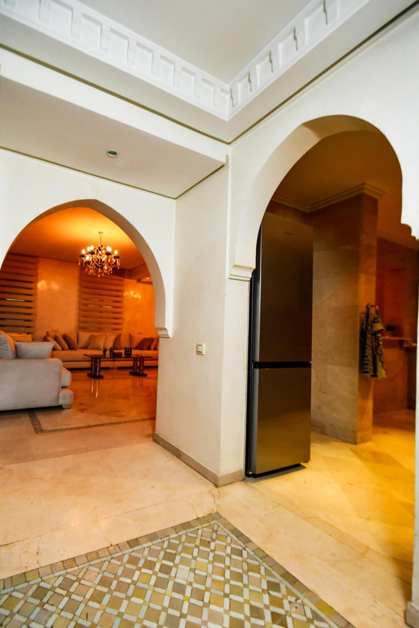 Appartement Haut Standing Gueliz Plaza Marrakesh Buitenkant foto