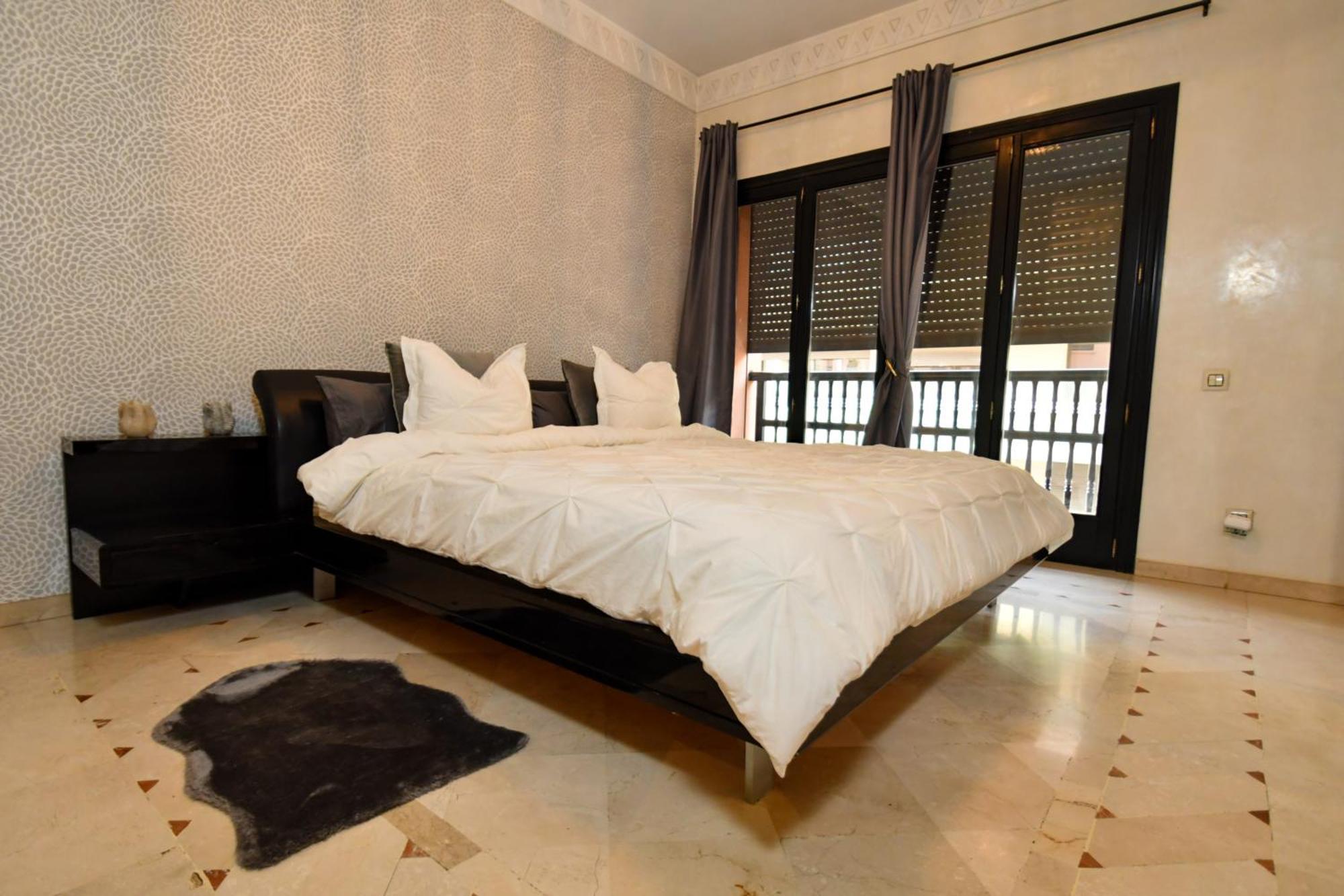 Appartement Haut Standing Gueliz Plaza Marrakesh Buitenkant foto