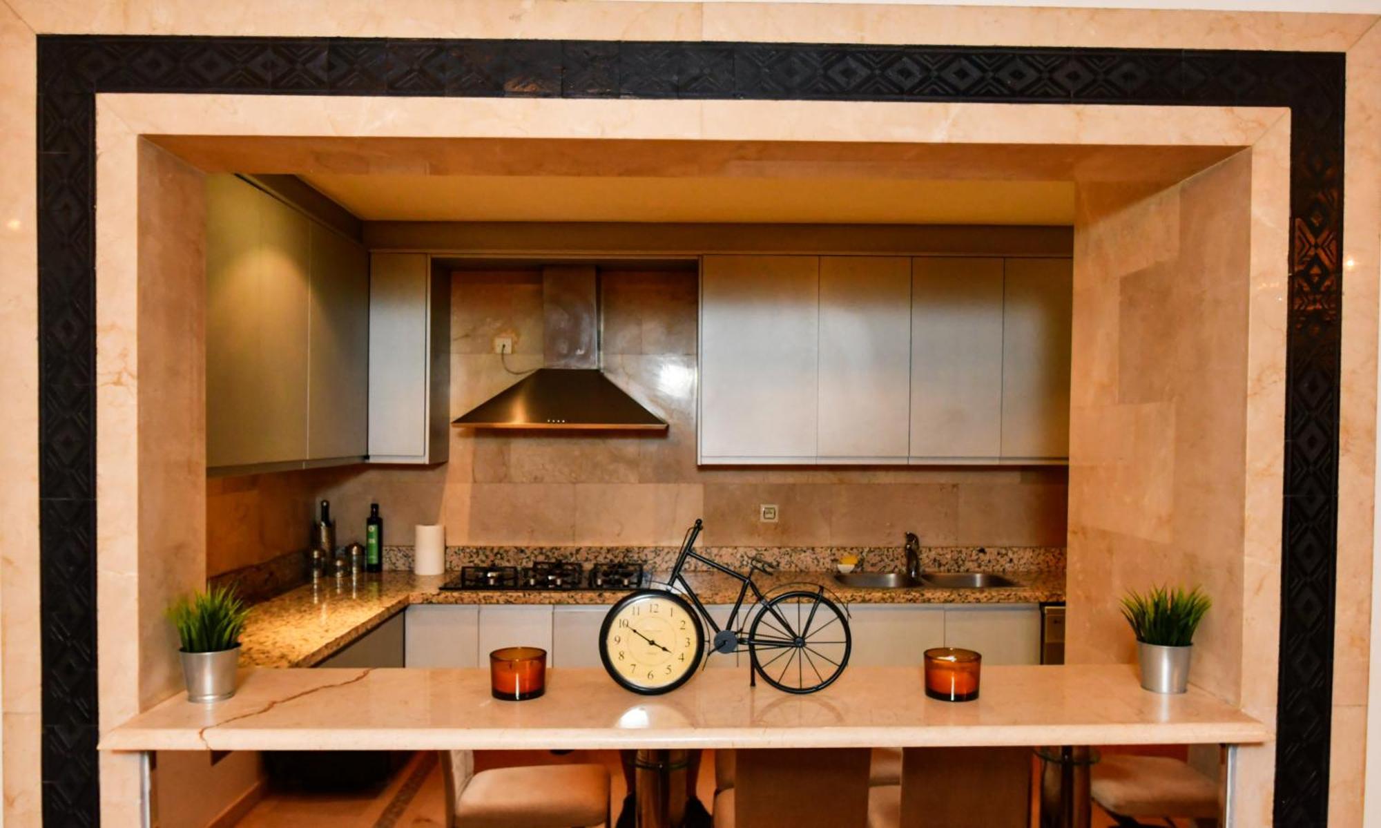 Appartement Haut Standing Gueliz Plaza Marrakesh Buitenkant foto